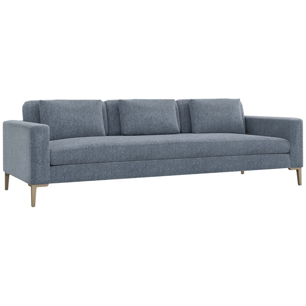 Interlude Home Izzy Grand Sofa - Azure