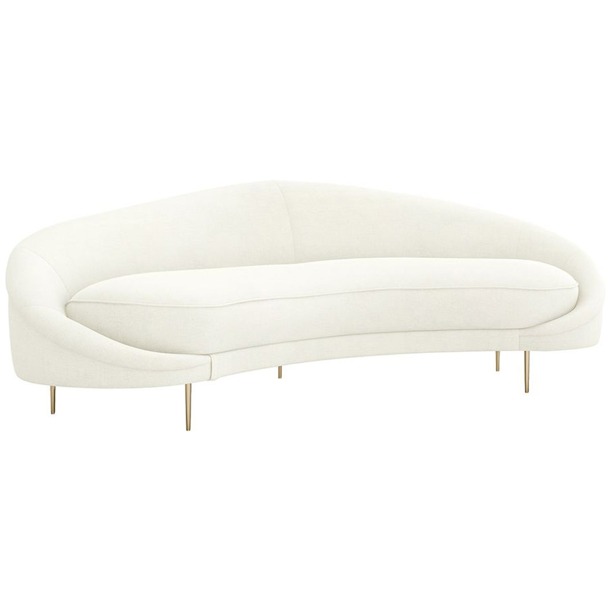 Interlude Home Ava Sofa - Pure