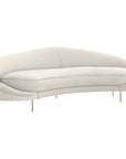 Interlude Home Ava Sofa - Faux Linen