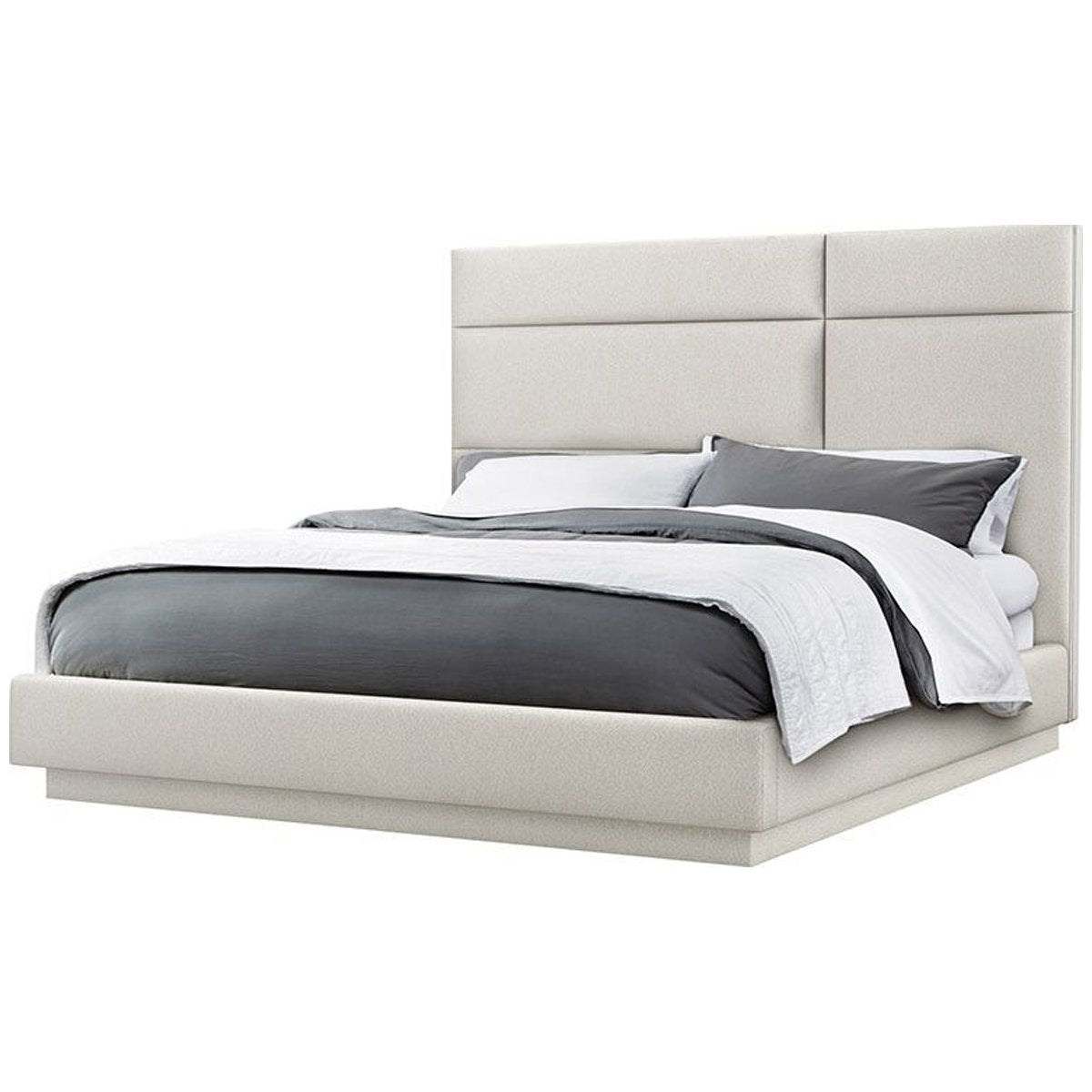 Interlude Home Quadrant Bed - Shearling