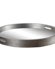 Uttermost Bechet Round Silver Tray