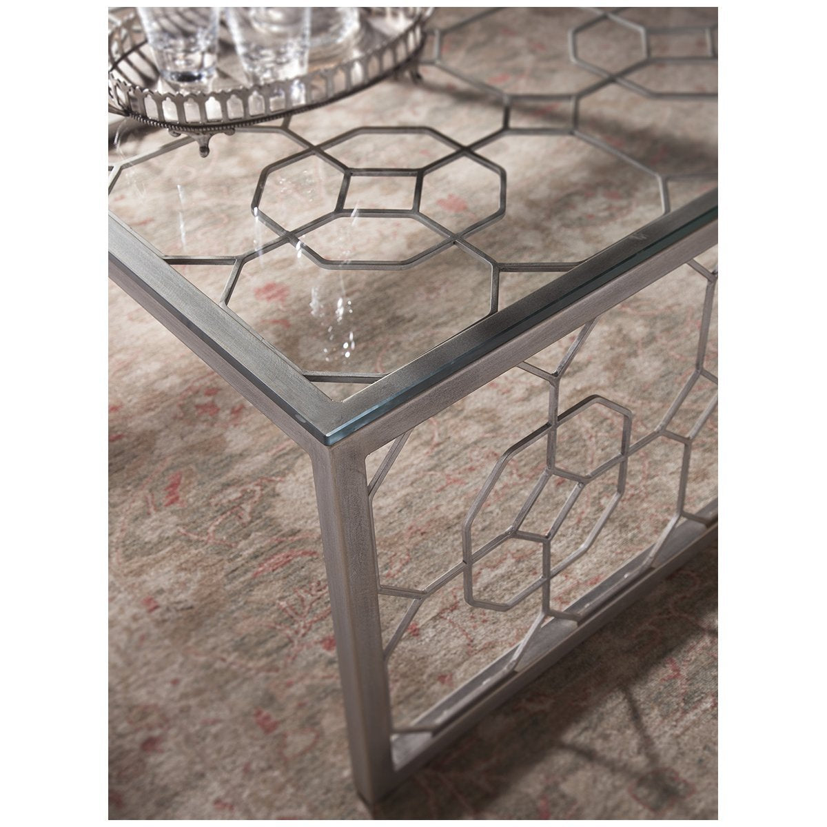 Artistica Home Honeycomb Rectangular Cocktail Table 01-2056-945