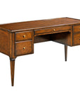 Woodbridge Furniture Marseille Writing Desk with Dual File Storage