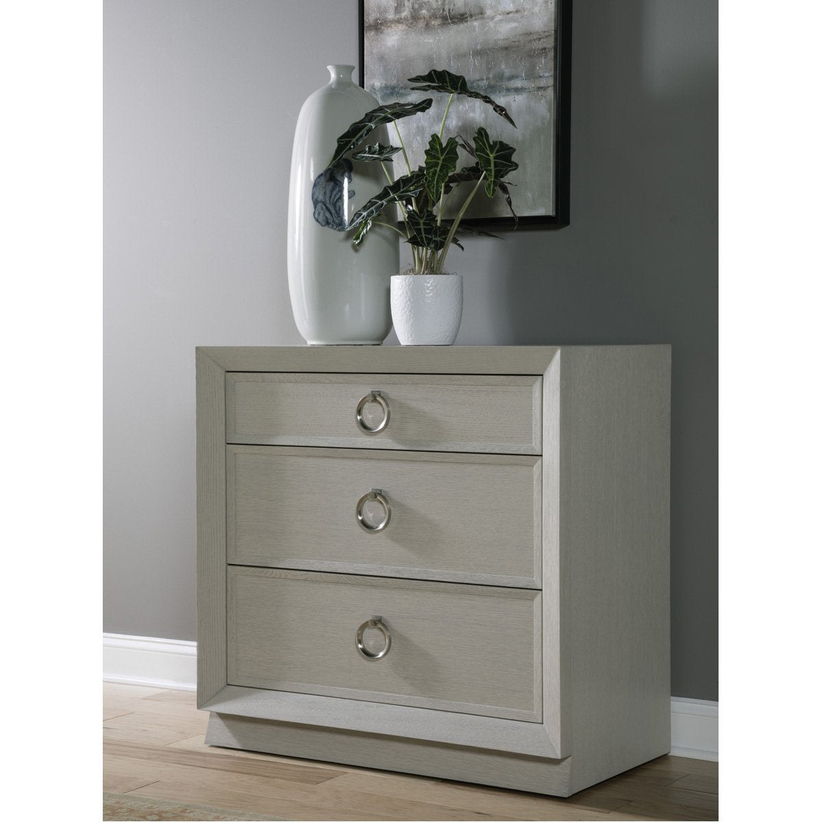 Artistica Home Zeitgeist White Drawer Hall Chest