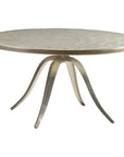 Artistica Home Capiz Round Cocktail Table