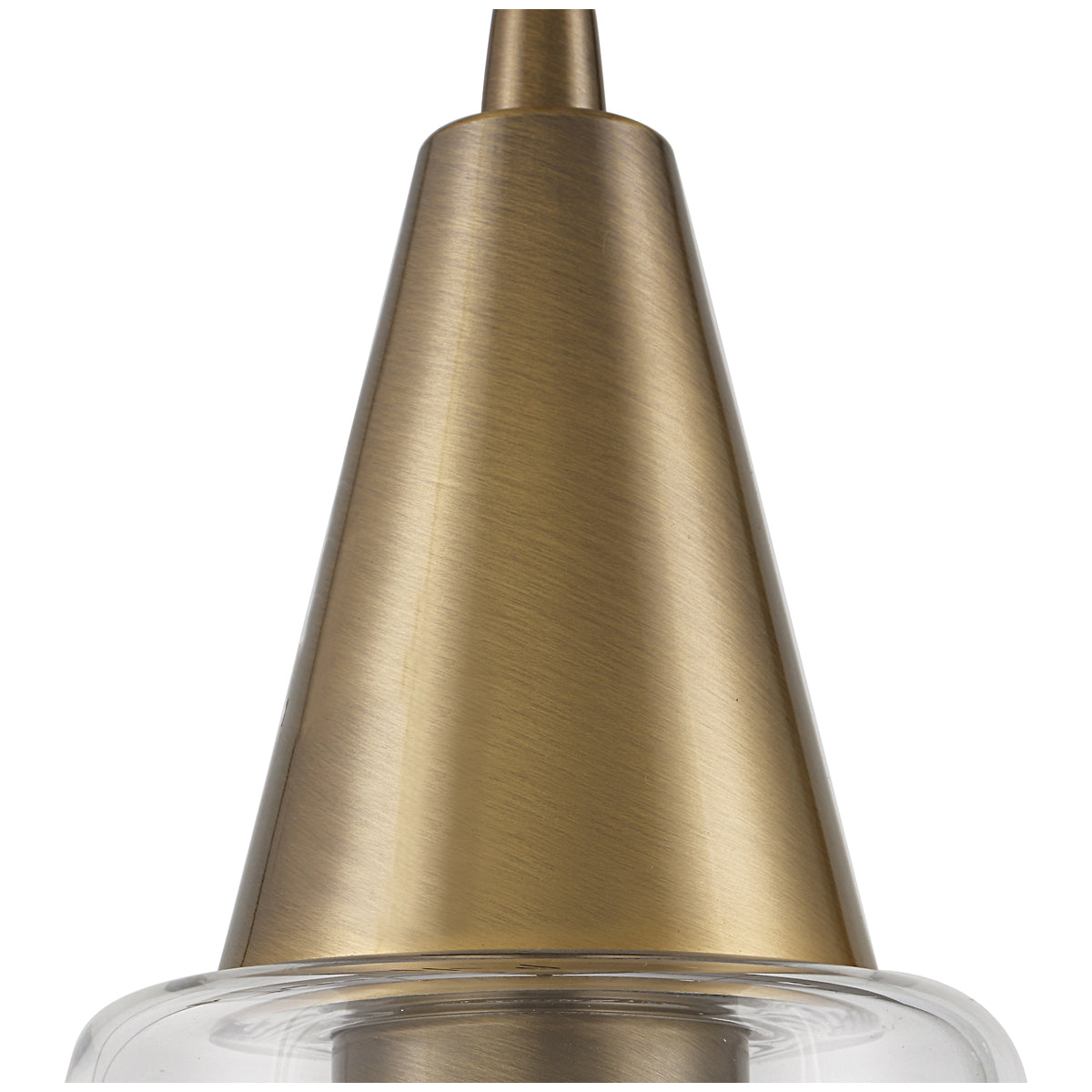 Uttermost Eichler Antique Brass 1-Light Mini Pendant