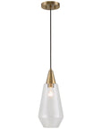 Uttermost Eichler Antique Brass 1-Light Mini Pendant