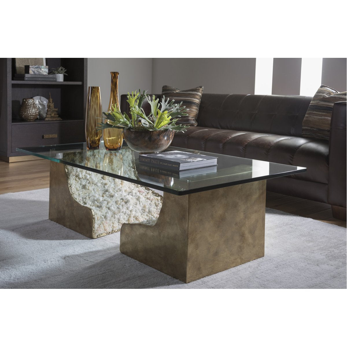 Artistica Home Apricity Rectangular Cocktail Table 01-2181-945C