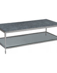 Artistica Home Sashay Silver Rectangular Cocktail Table 2213-945C