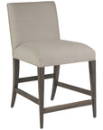 Artistica Home Madox Upholstered Low Back Counter Stool 2220-895