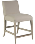 Artistica Home Madox Upholstered Low Back Counter Stool 2220-895