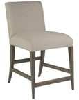 Artistica Home Madox Upholstered Low Back Counter Stool 2220-895