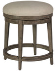 Artistica Home Cecile Backless Swivel Counter Stool 2221-897