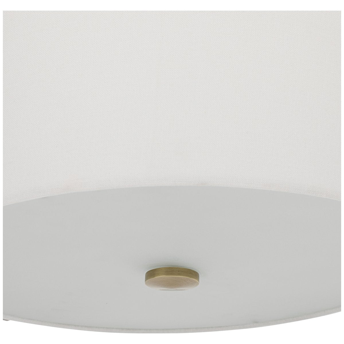 Uttermost Colfax Brass 3-Light Semi Flush