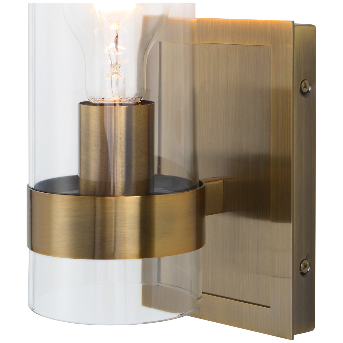 Uttermost Cardiff 1-Light Cylinder Sconce