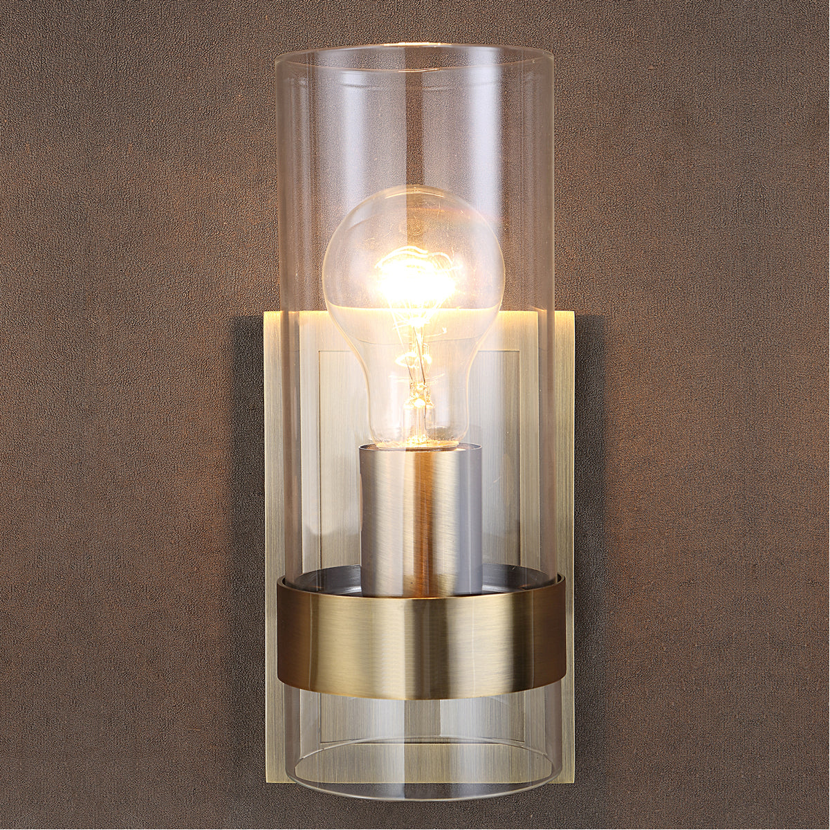 Uttermost Cardiff 1-Light Cylinder Sconce