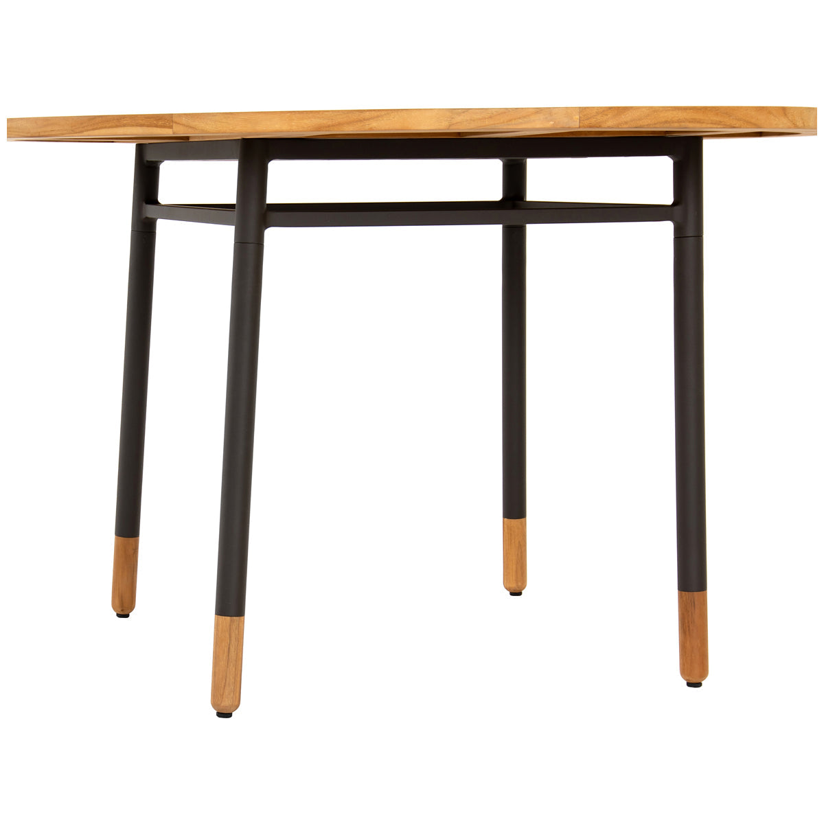 Four Hands Thayer Lyra Outdoor Dining Table - Natural Teak