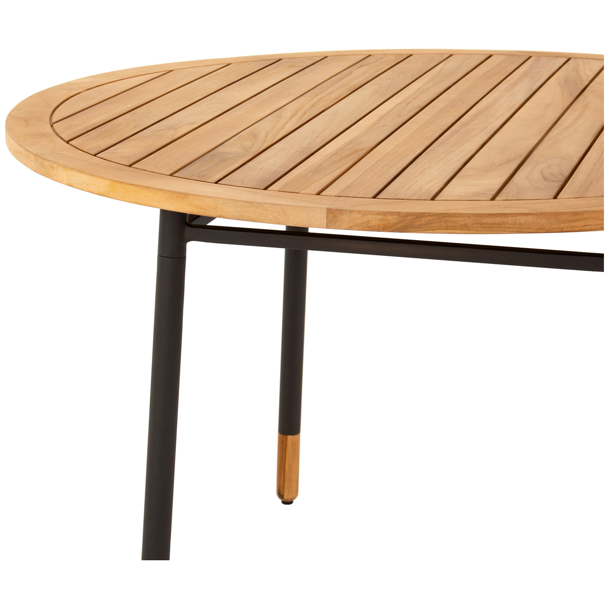 Four Hands Thayer Lyra Outdoor Dining Table - Natural Teak