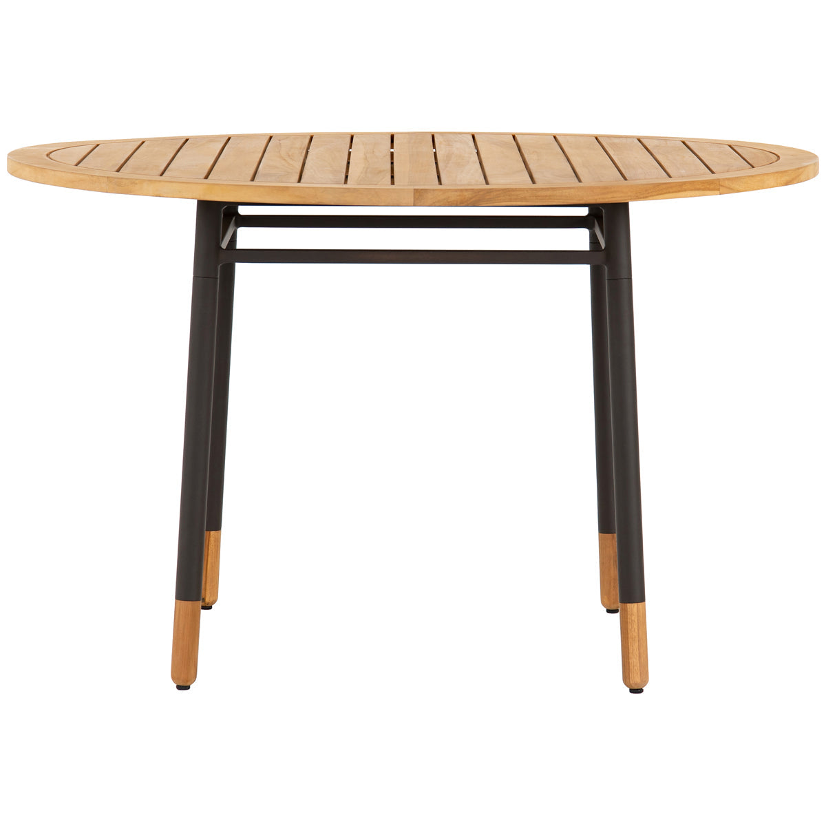 Four Hands Thayer Lyra Outdoor Dining Table - Natural Teak