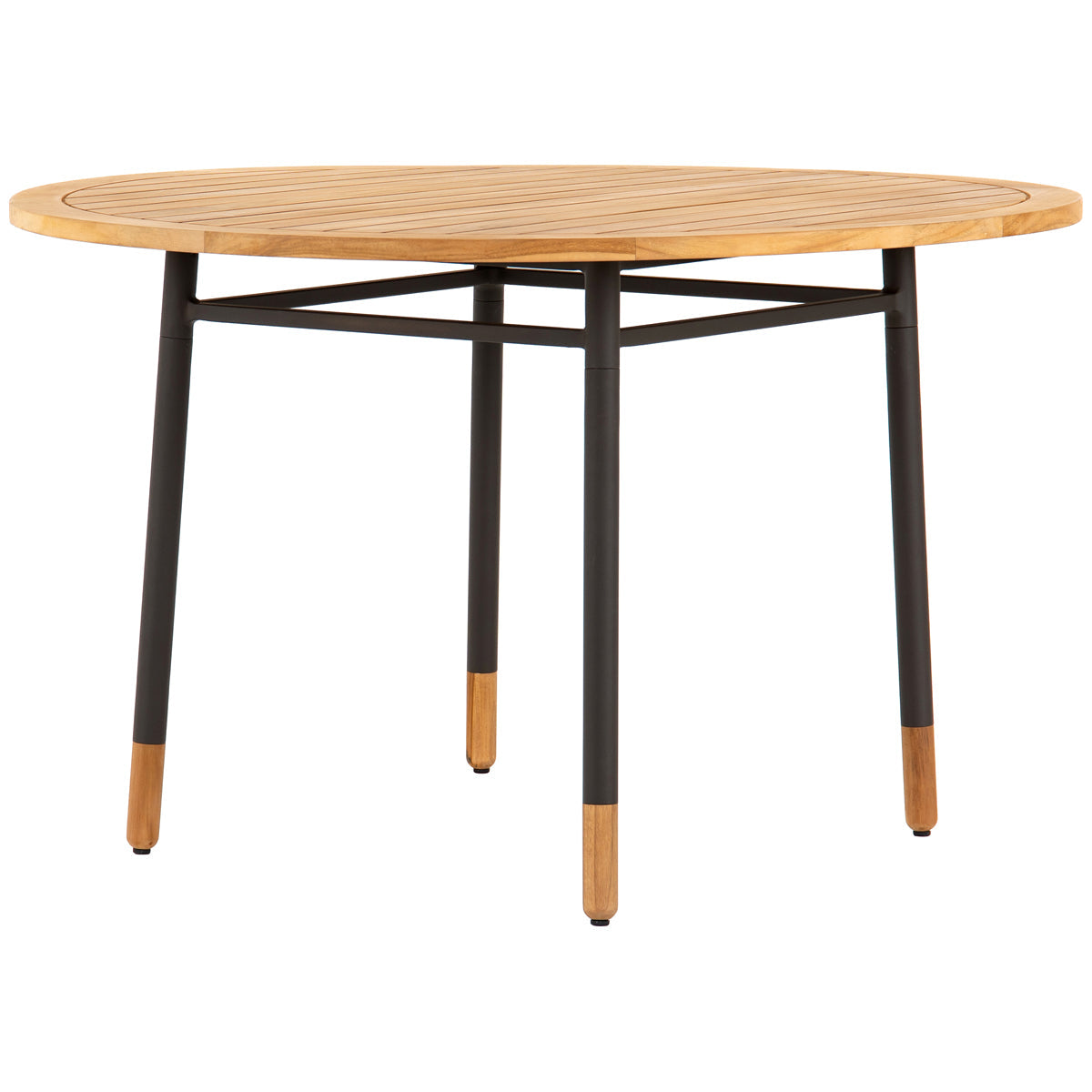 Four Hands Thayer Lyra Outdoor Dining Table - Natural Teak