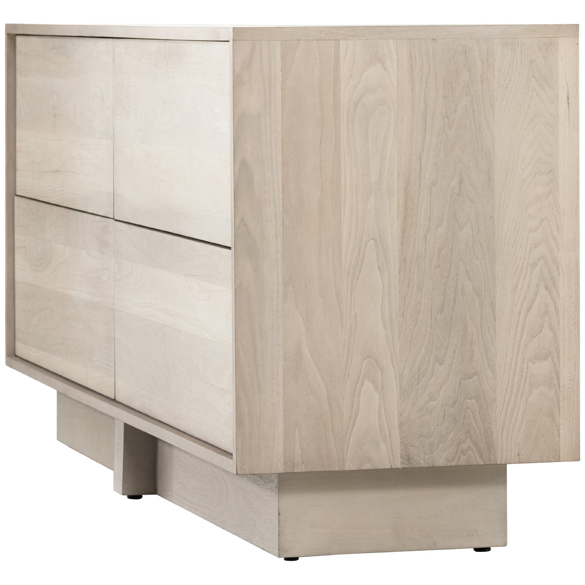 Four Hands Wesson Bodie 4-Drawer Dresser - Ashen Walnut