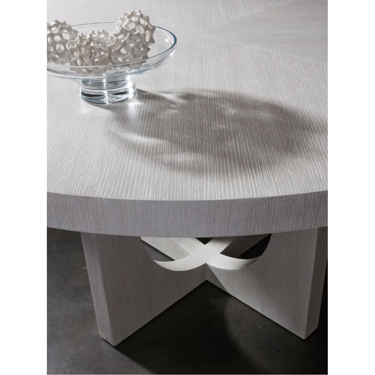 Artistica Home Signature Designs Misty Gray Apostrophe Dining Table