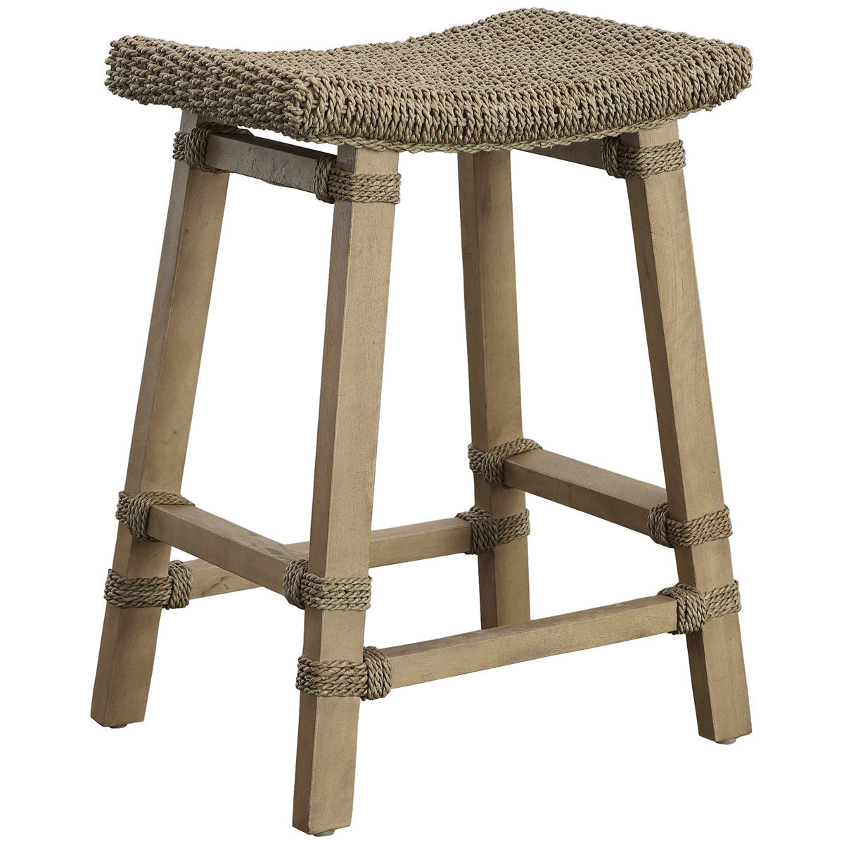 Uttermost Everglade Sea Grass Counter Stool