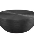 Uttermost Bongo Black Rattan Coffee Table