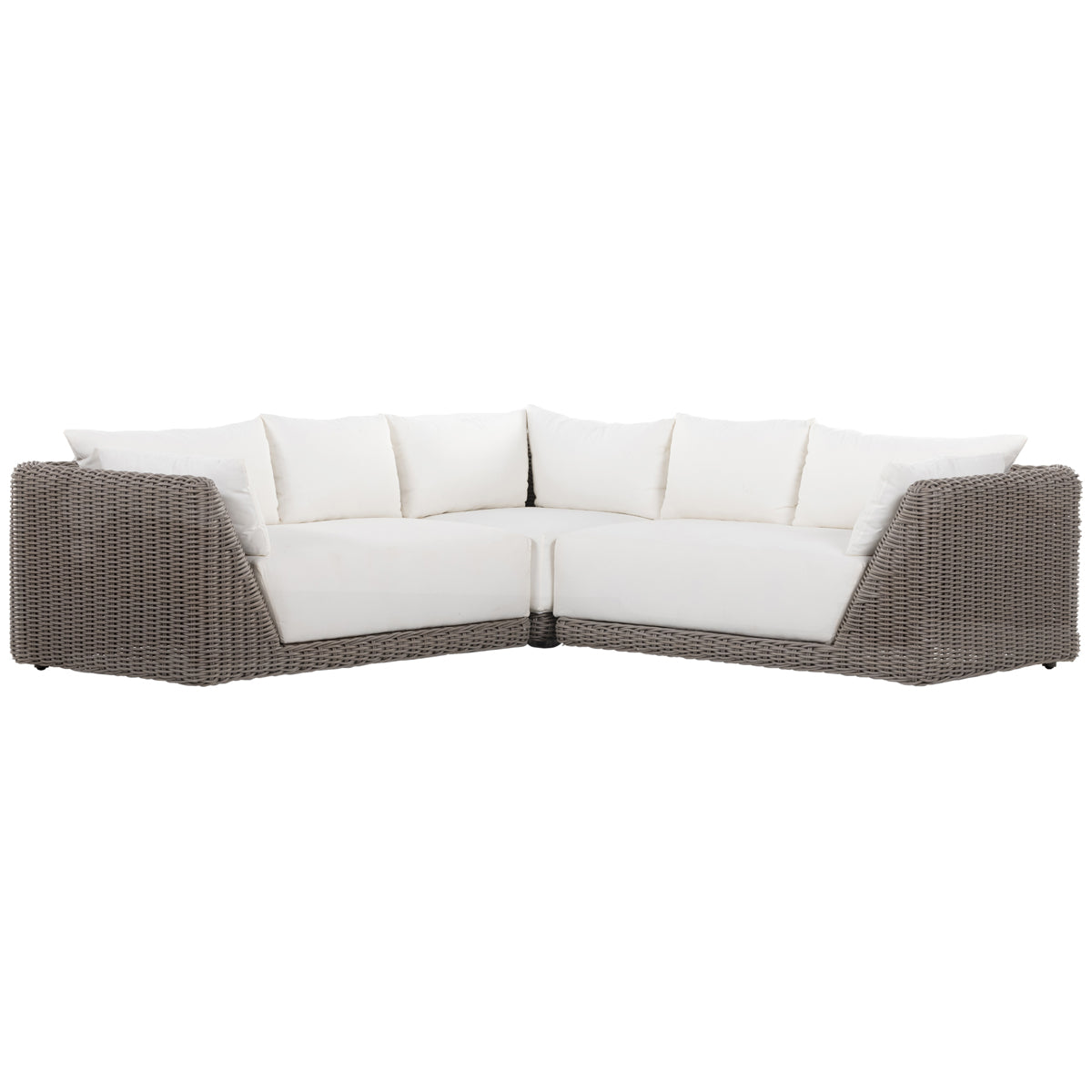 Four Hands Solano Como Outdoor 3-Piece Sectional - Natural