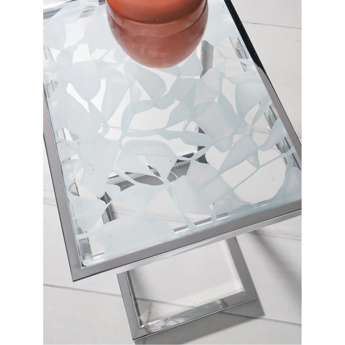 Artistica Home Signature Designs Snowscape Spot Table