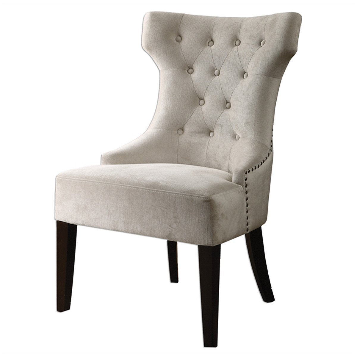 Uttermost Arlette Tufted Wing Chair