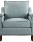 Uttermost Charlotta Sea Mist Accent Chair