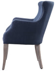 Uttermost Yareena Blue Wing Chair