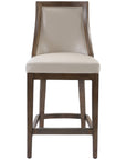 Uttermost Purcell Leather Counter Stool