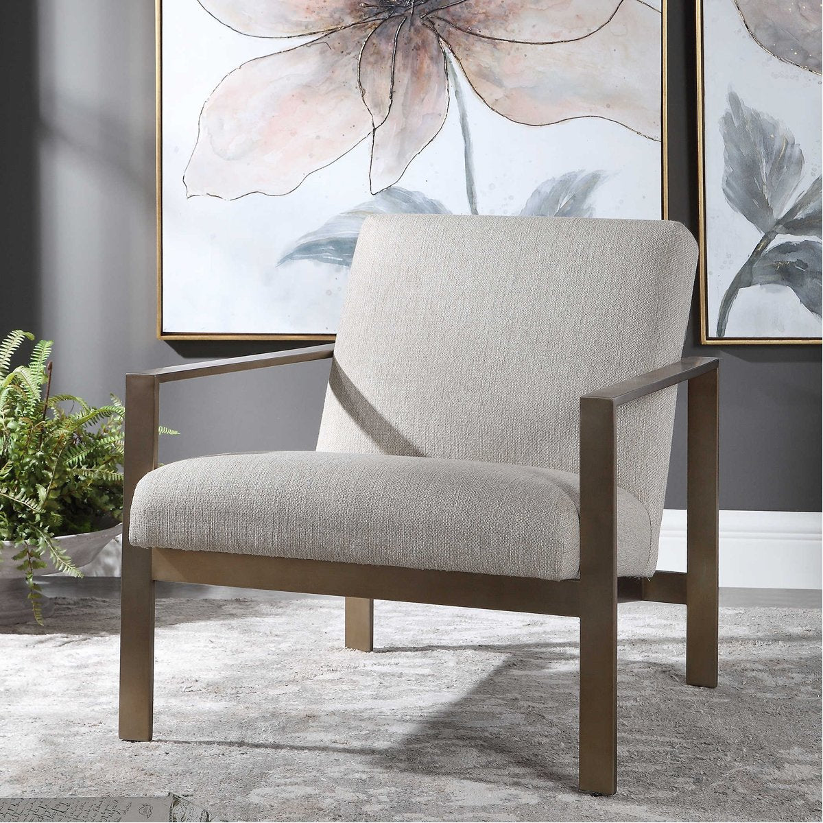 Uttermost Wills Contemporary Accent Chair