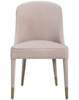 Uttermost Brie Armless Chair, Champagne, Set of 2