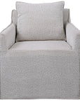 Uttermost Welland Gray Swivel Chair