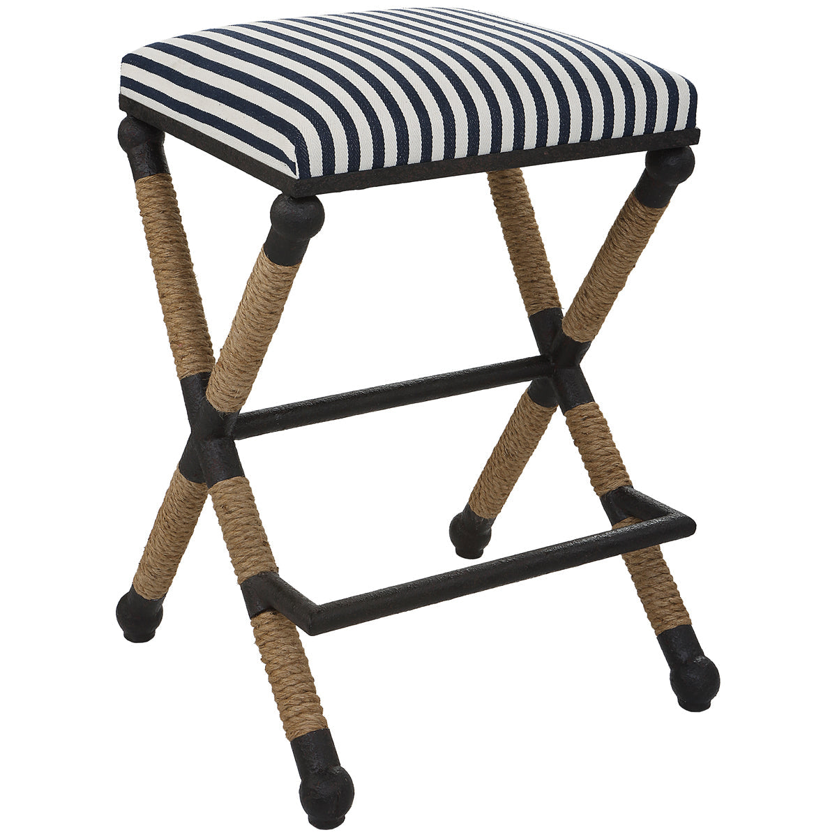 Uttermost Braddock Backless Counter Stool