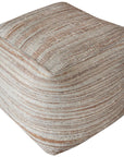 Uttermost Shiro Hemp Pouf