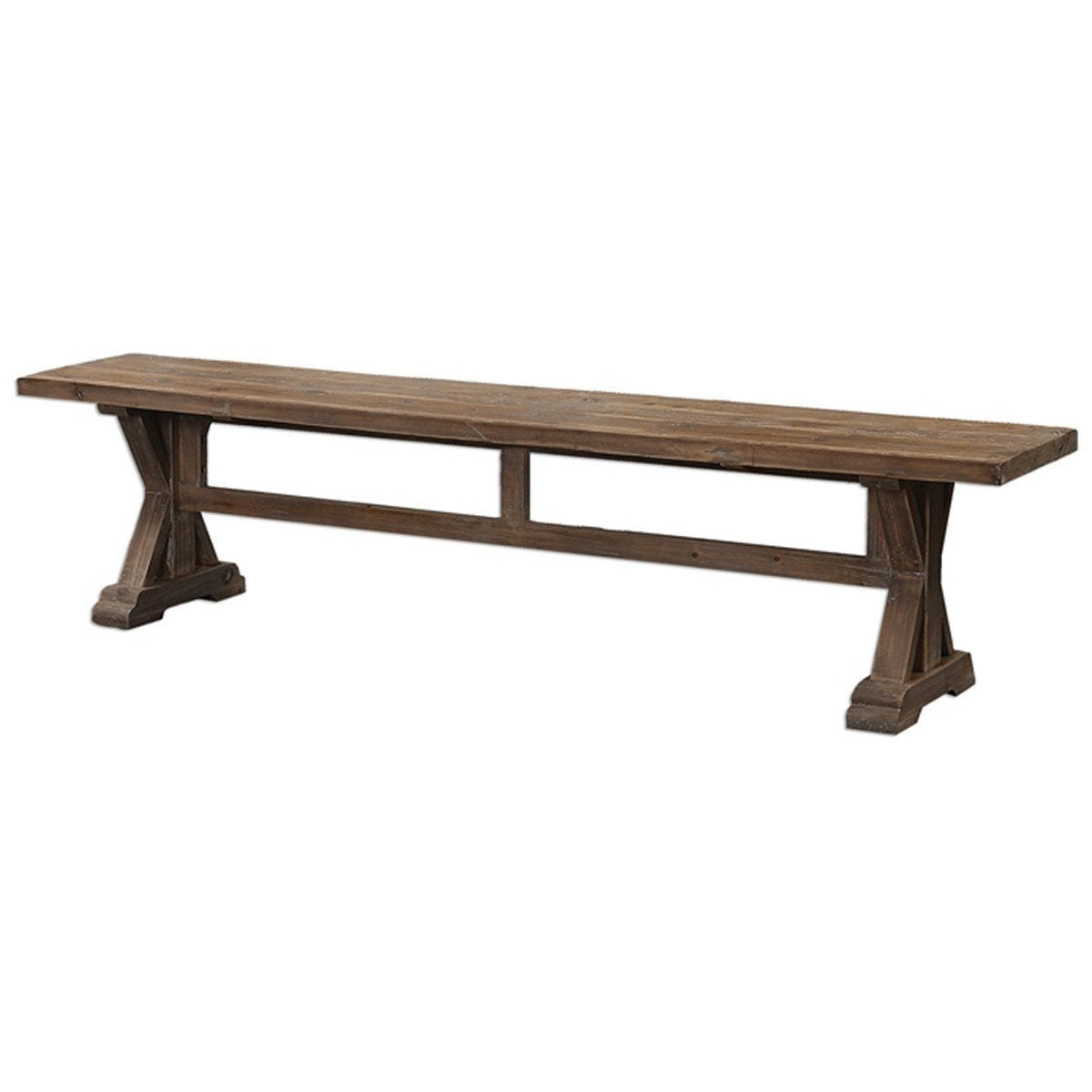 Uttermost Stratford Salvaged Wood Bench