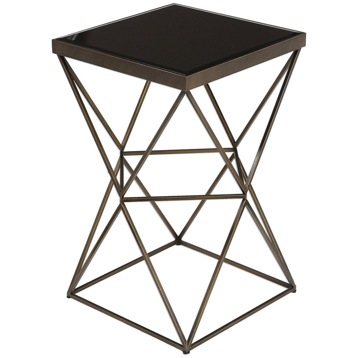 Uttermost Uberto Caged Frame Accent Table