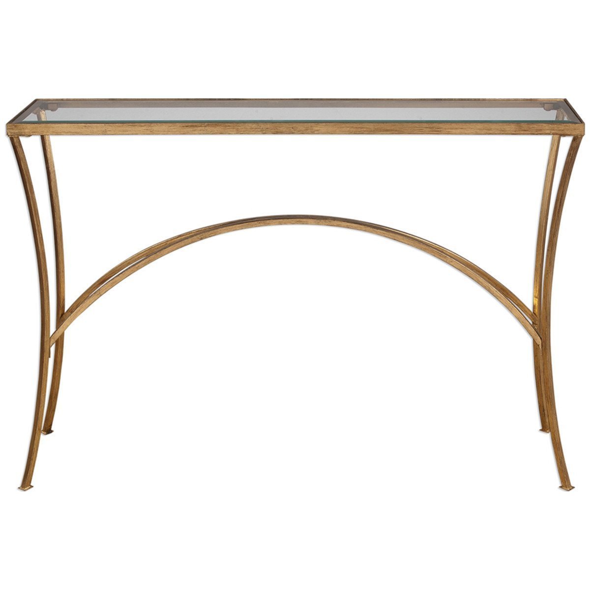 Uttermost Alayna Gold Console Table