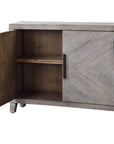 Uttermost Adalind White Washed Accent Cabinet