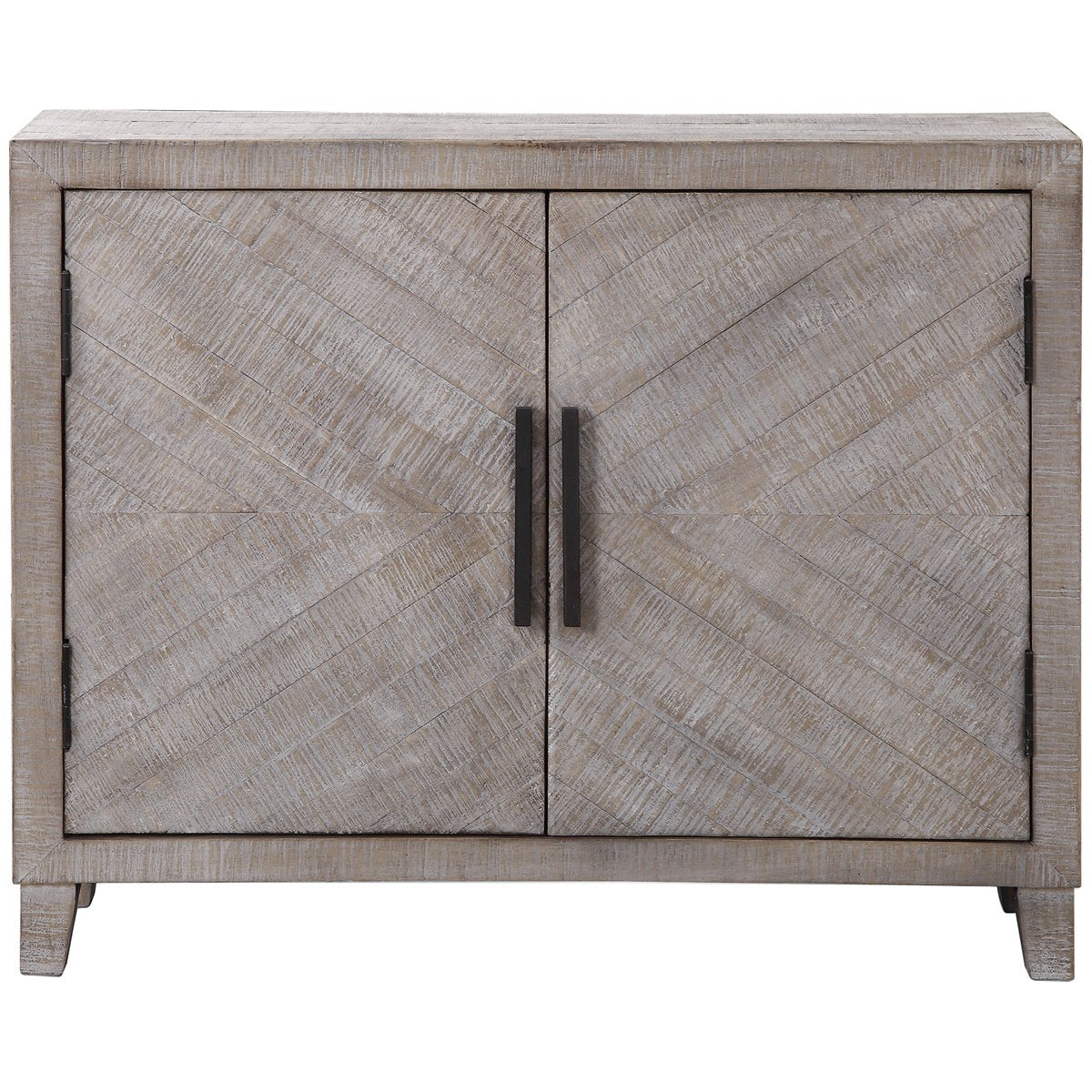 Uttermost Adalind White Washed Accent Cabinet