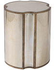 Uttermost Harlow Mirrored Accent Table