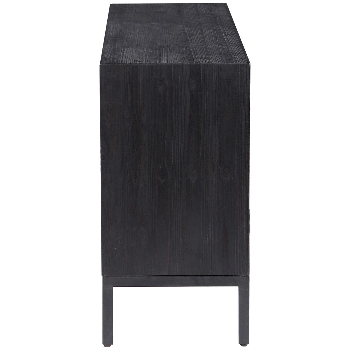 Uttermost Aiken Dark Walnut 2-Door Cabinet