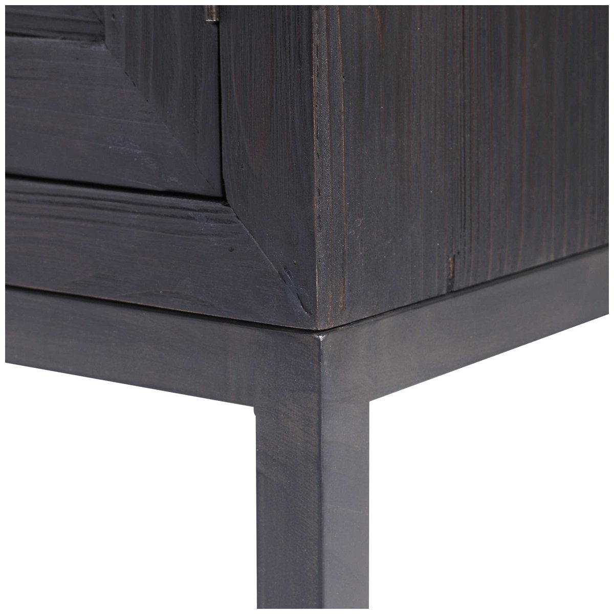 Uttermost Aiken Dark Walnut 2-Door Cabinet