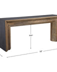 Uttermost Vail Reclaimed Wood Console Table