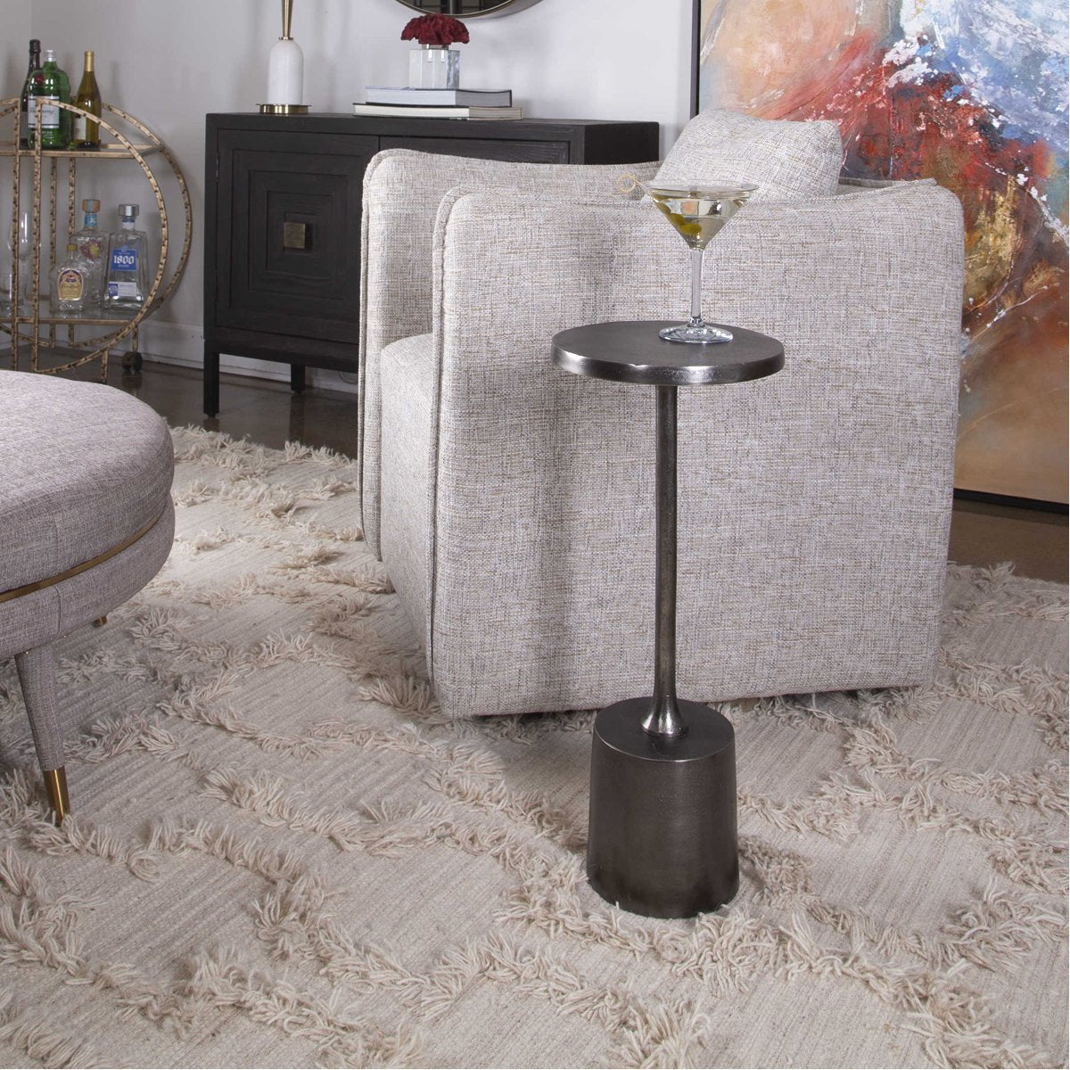 Uttermost Sanaga Drink Table