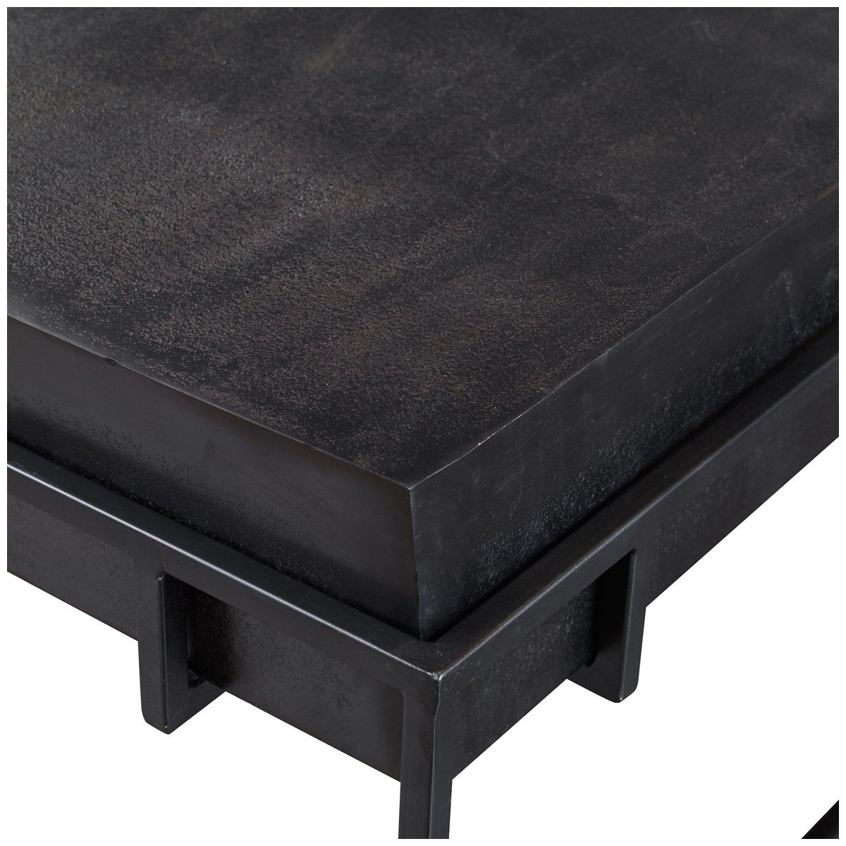 Uttermost Telone Modern Black Coffee Table